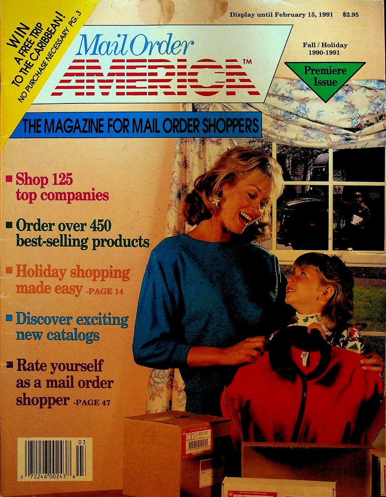 Mail Order America Catalog Fall Holiday 1990 Premier Issue Fashion0