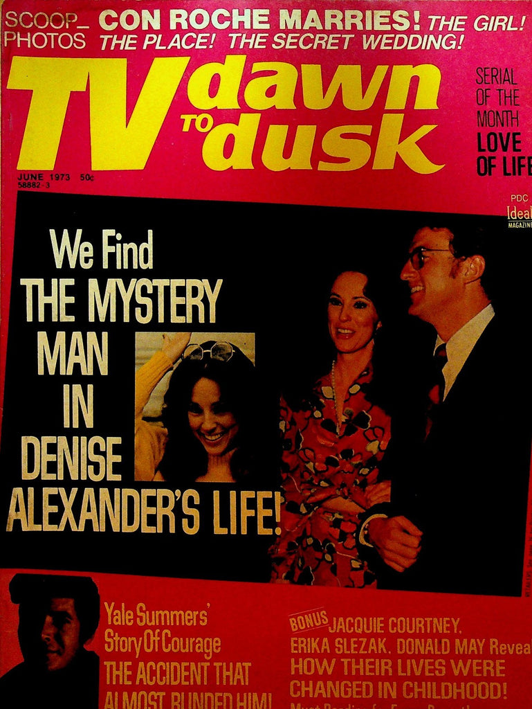 TV Dawn to Dusk Magazine June 1973 Denise Alexander  Yale Summers Donald May0