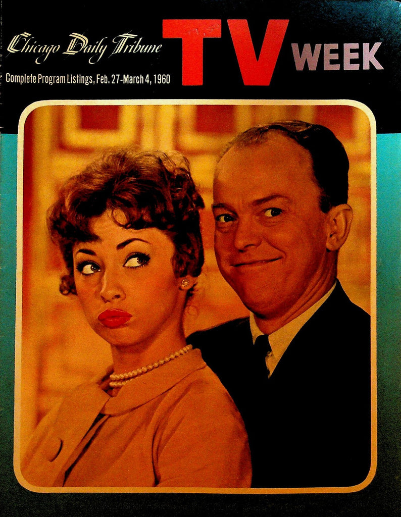 Chicago Tribune TV Week Magazine February 27 1960 Mae West Jackie Gleason0