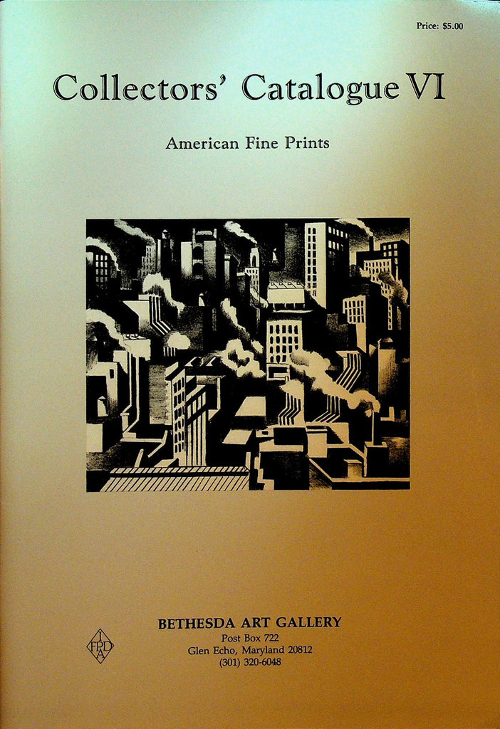 Collector's Catalogue VI American Fine Prints Bethesda Art Gallery0