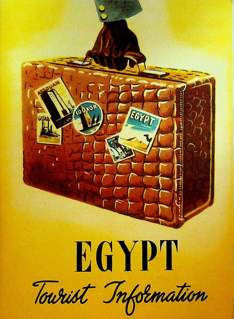 Egypt Tourist Information Booklet 1953 State Tourist Department0