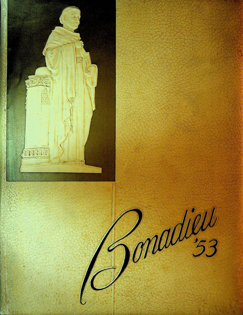St Bonaventure University Yearbook Bonadieu 19530
