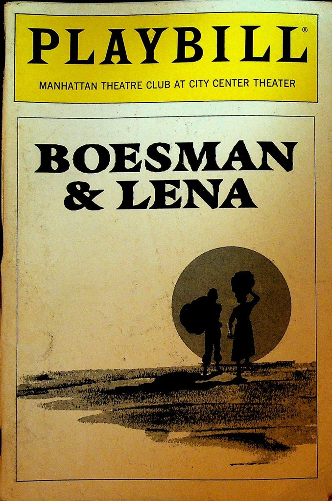 Boesman & Lena Playbill March 1992 Keith David Lynne Thigpen Tsepo Mokone0