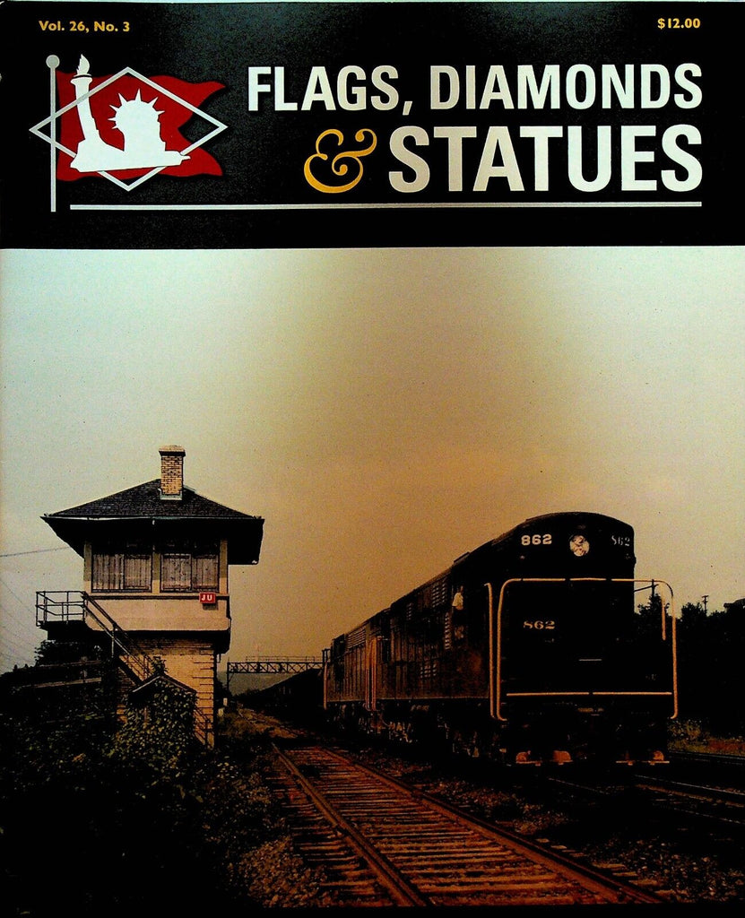 Flags Diamonds & Statues Railroad Magazine 89 West Pittston & Exeter Railroad