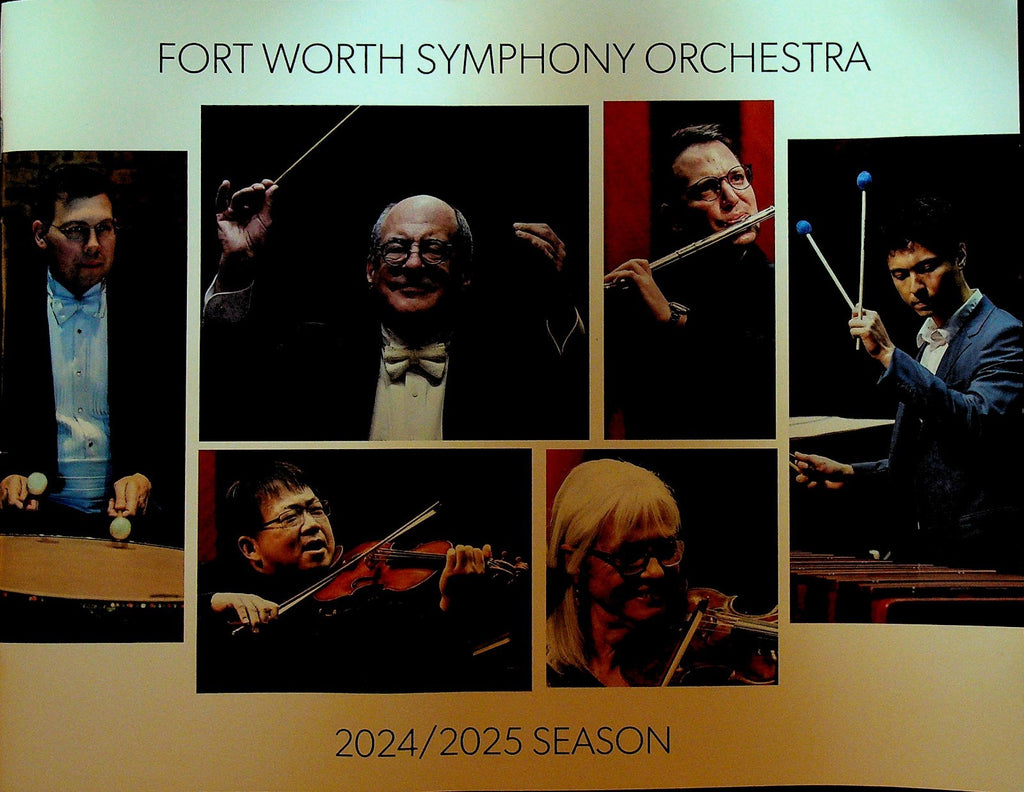 Fort Worth Symphony Orchestra 2024 Season Catalog Program0