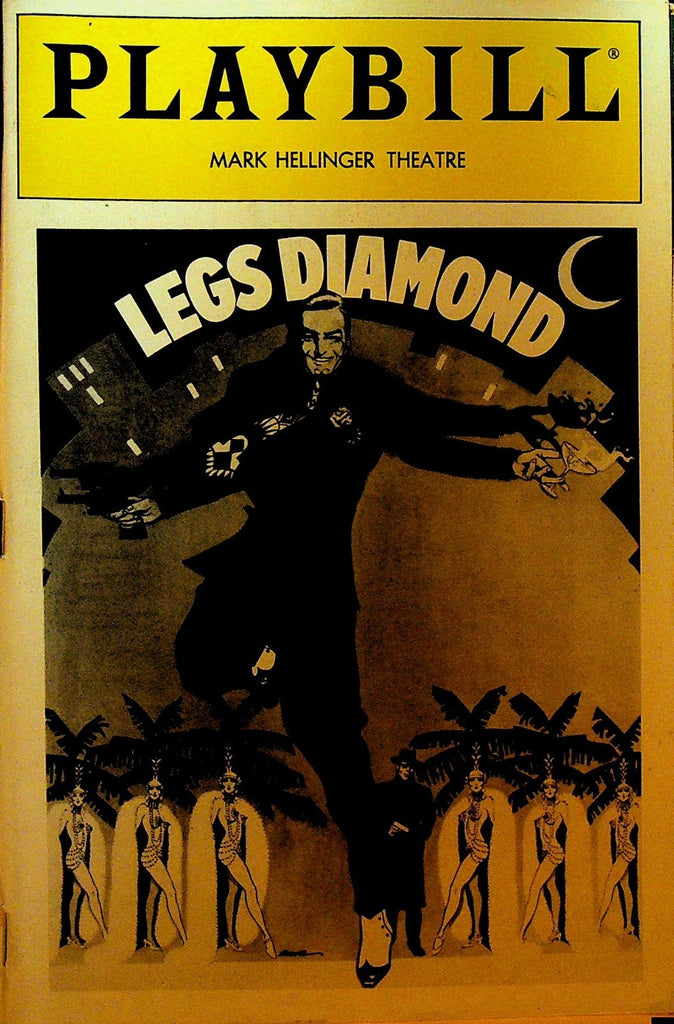 Legs Diamond Playbill February 1989 Peter Allen Julie Wilson Randall Edwards0