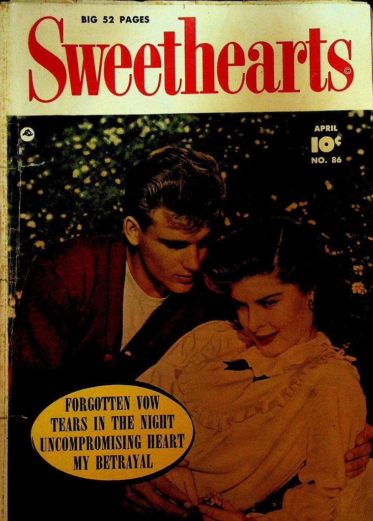 Sweethearts 86 Fawcett 1950 Golden Age Romance Comic0