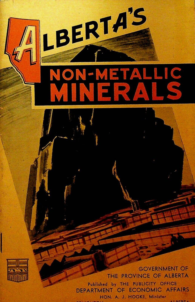 Alberta's Non Metallic Minerals Booklet Canada March 1948