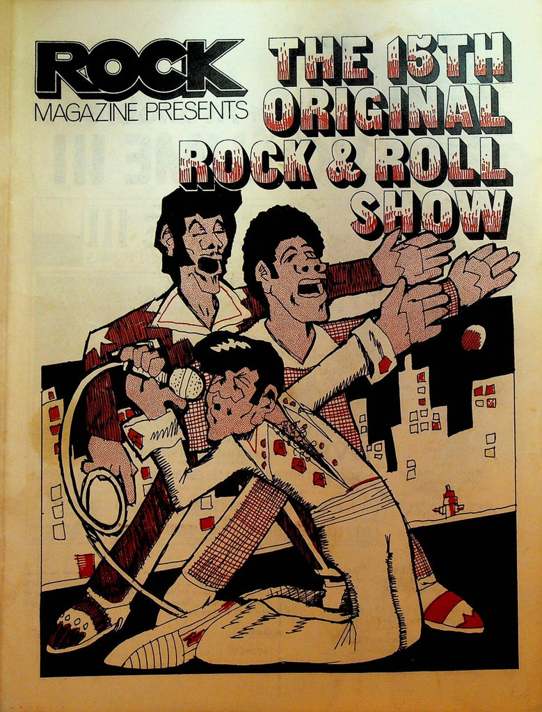 Rock Magazine Program 15th Original Rock & Roll Show 1973 Frankie Avalon0