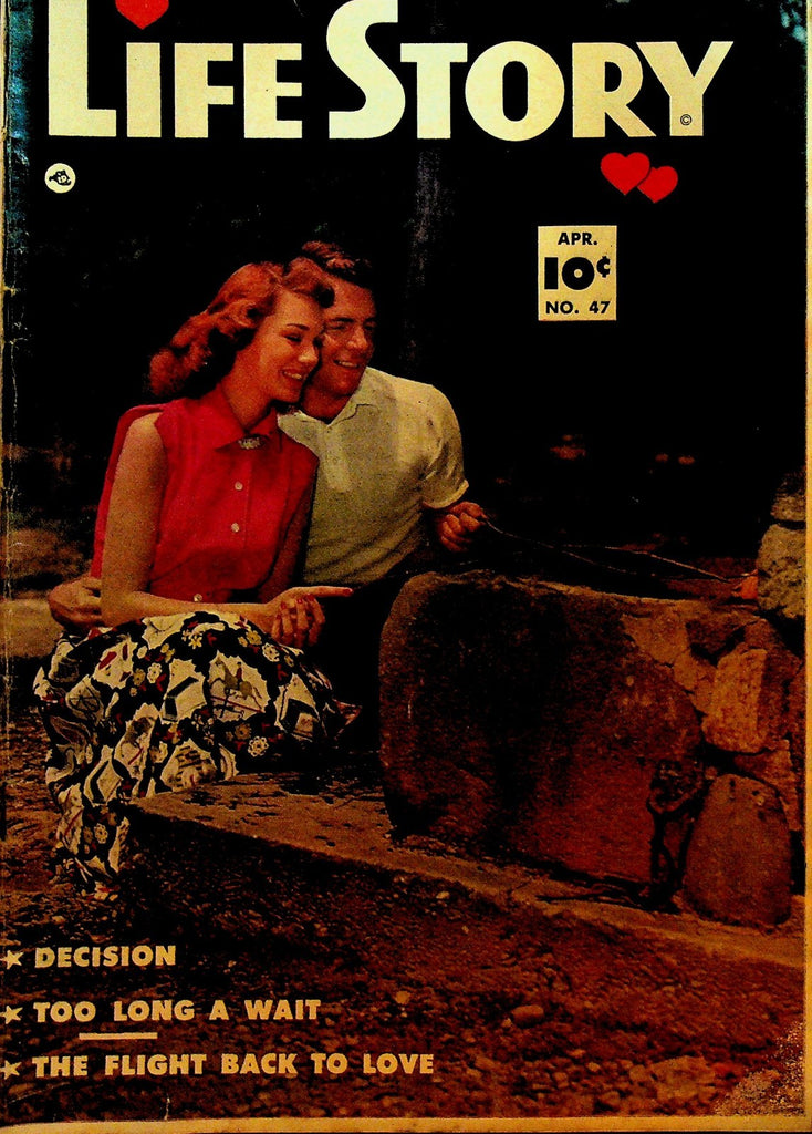 Life Story 47 Fawcett 1953 Golden Age Romance Comic0