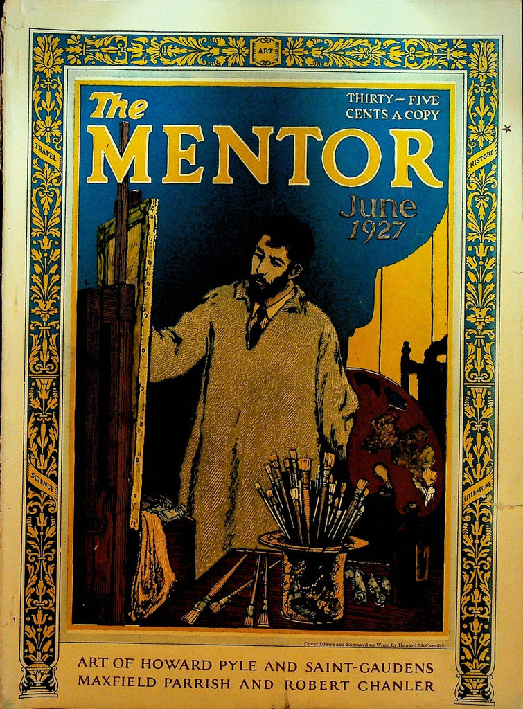 Mentor Magazine June 1927 Maxfield Parrish Howard Pyle Chinese Plays Bryn Mawr0