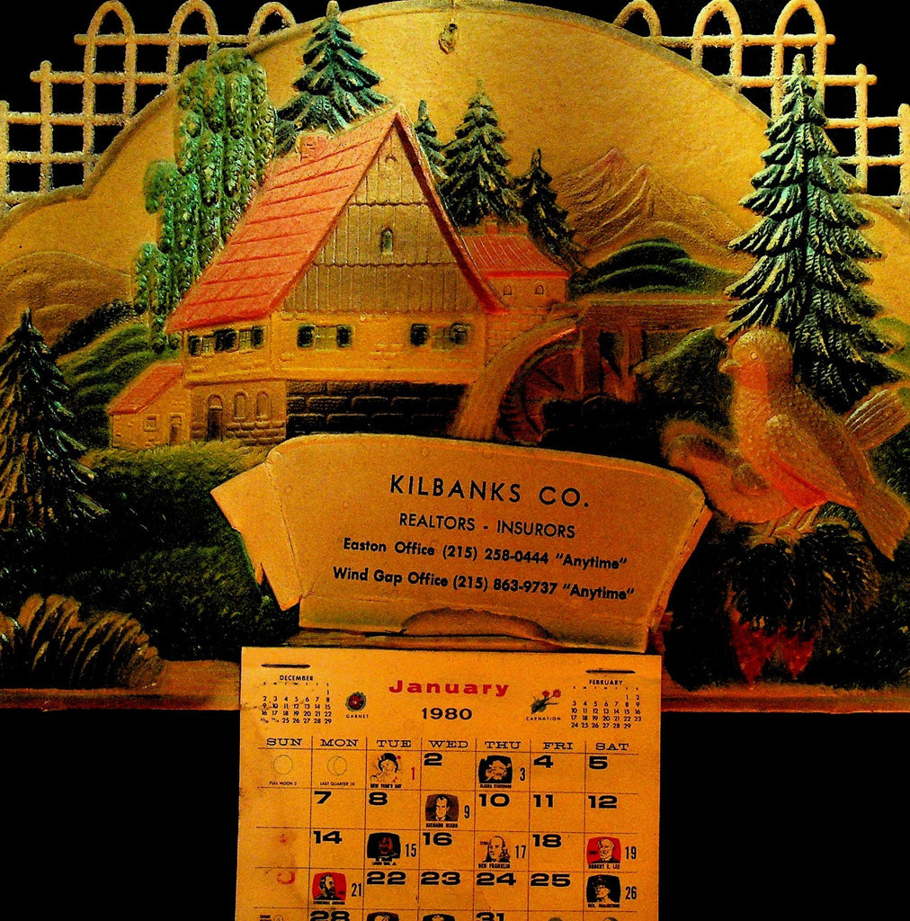 Kilbanks Co Easton Pa Realtors Insurers 1980 Calendar0