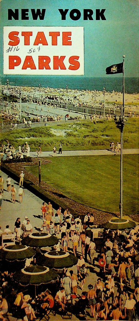New York State Parks Brochure 1950s0
