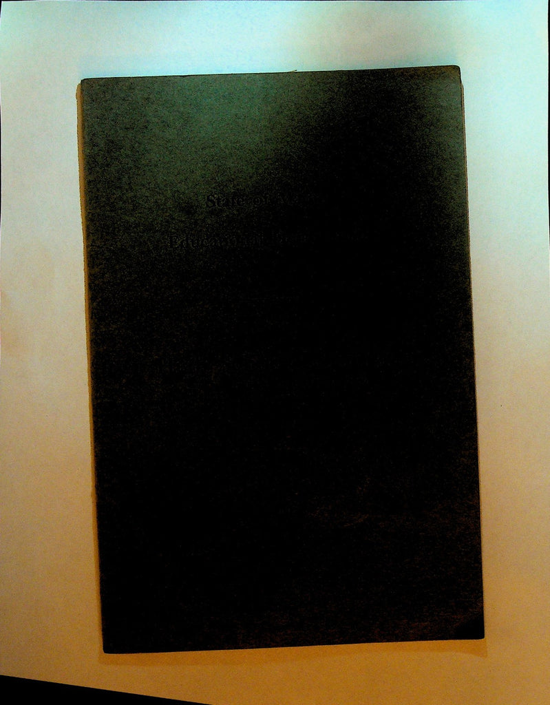 State of Maine Educational Department 1916 High School Libraries & Book List0