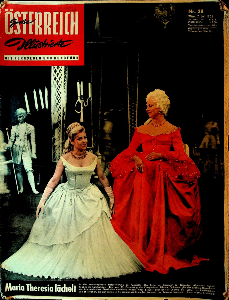 Osterreich Illustrierte July 7 1962 Maria Theresia Saud ibn Abdul-Aziz Al Saud0