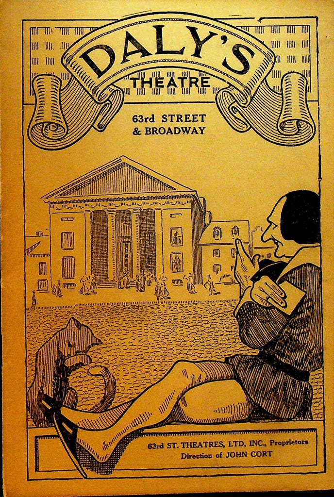 White Cargo Playbill December 1 1924 Wallace Erskine Tracy Barrow Alan Davis