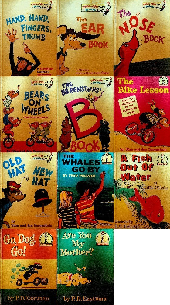 I Can Read It All By Myself Random House Beginner Books Lot of 110