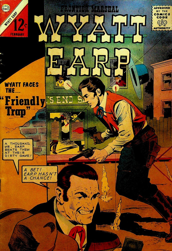 Wyatt Earp Frontier Marshal #52 Charlton Comics0