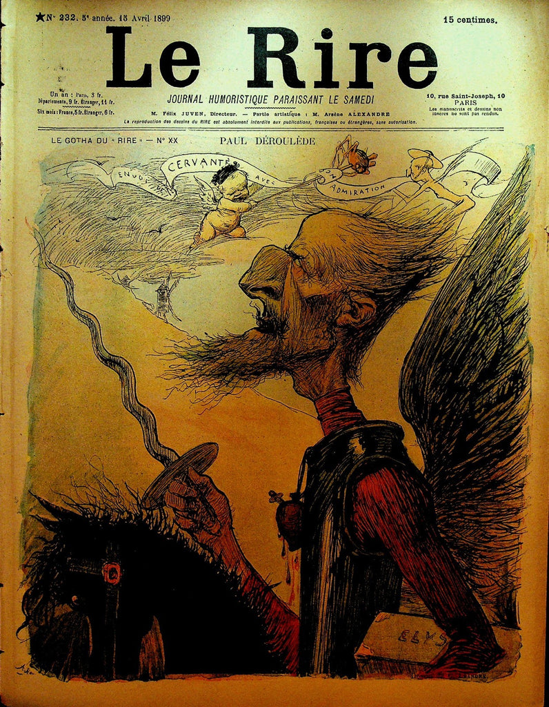 La Rire French Humor Magazine 232 April 15 18990