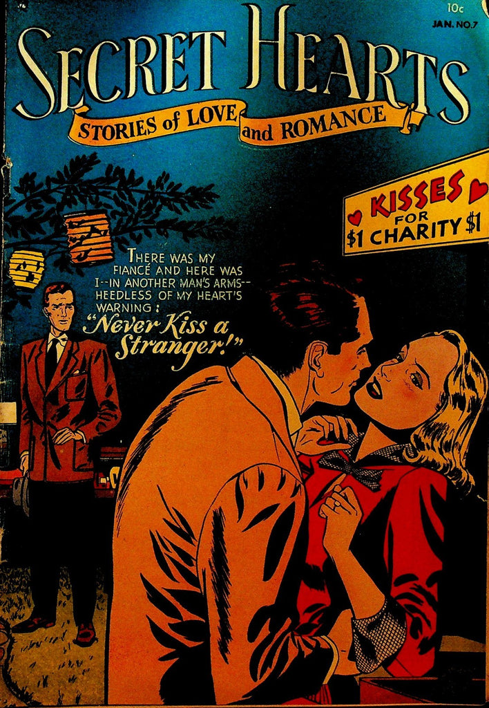 Secret Hearts 7 DC Comics 1951 Golden Age Romance Comic0