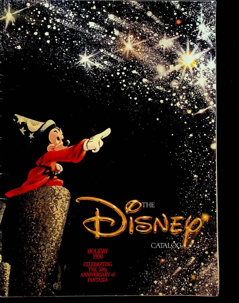 Disney Catalog Holiday 1990 Mickey Mouse Fantasia Watches Fashion