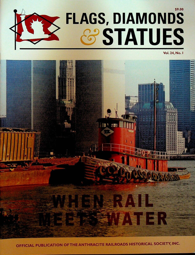 Flags Diamonds & Statues Railroad Magazine 81 Lehigh Valley Marine Department