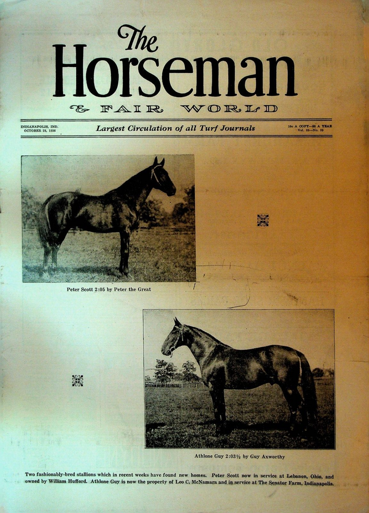 The Horseman & Fair World Turf Journal October 28 1936 Peter Scott Athlone Guy