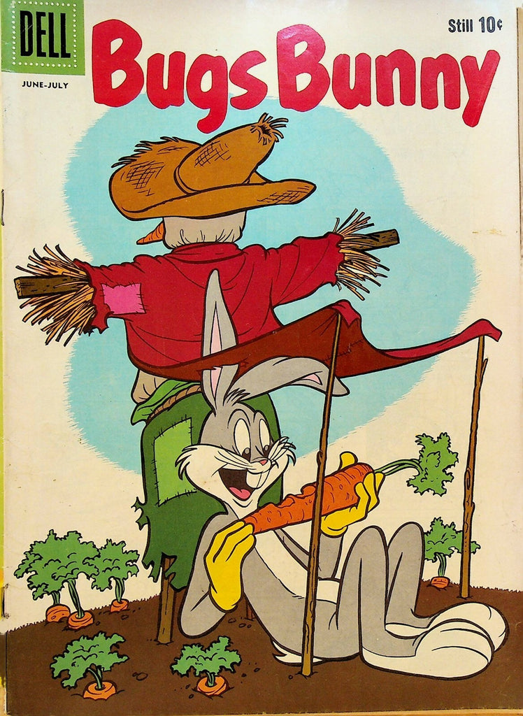 Bugs Bunny 73 Dell Comics 1960 Garden Scarecrow0