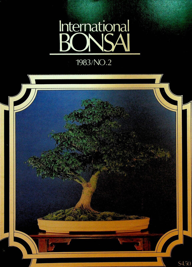 International Bonsai Magazine 1983 #2 Maple Bonsai Kashima Japanese Maple