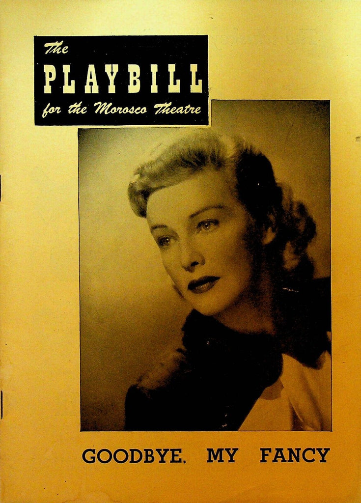 Goodbye My Fancy January 3 1949 Madeleine Carroll Shirley Booth Conrad Nagel