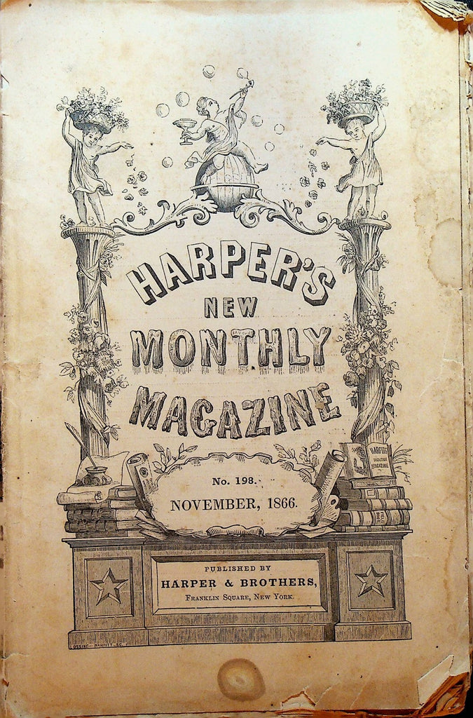 Harper's Monthly Magazine November 1866 Little Black Dogs of Berkshire0