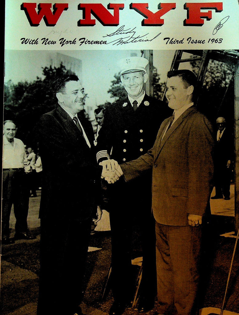 WNYF With New York Firefighters Magazine 3 1963 Edward Thompson Jr0