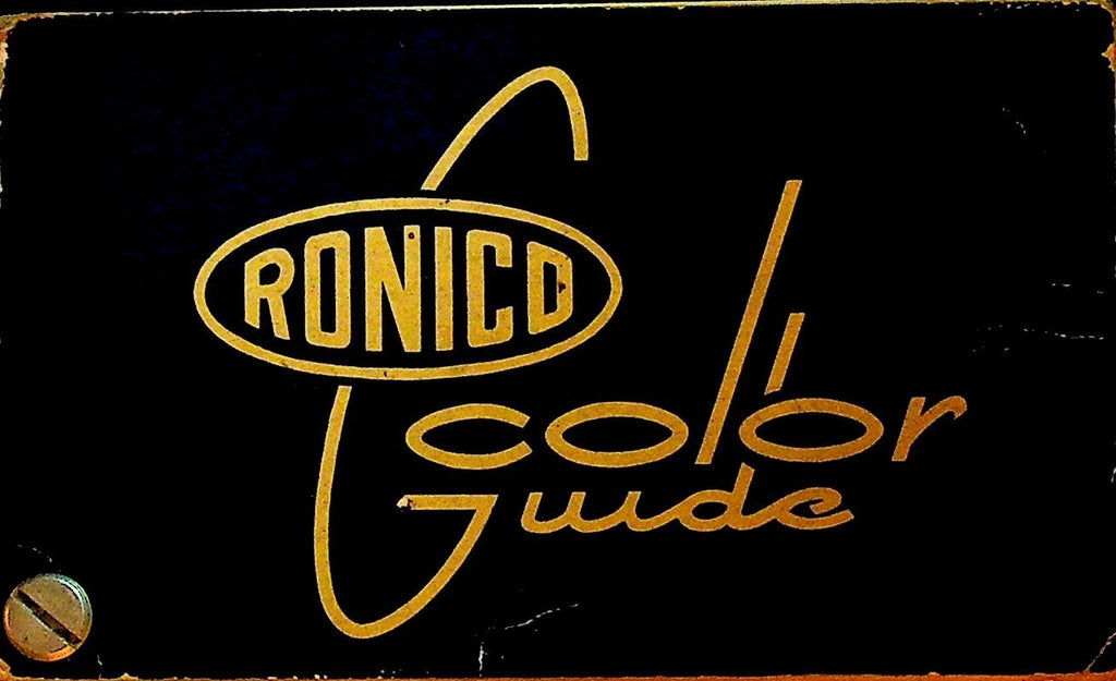 Ronico Color Guide Ron Ink Company 19650