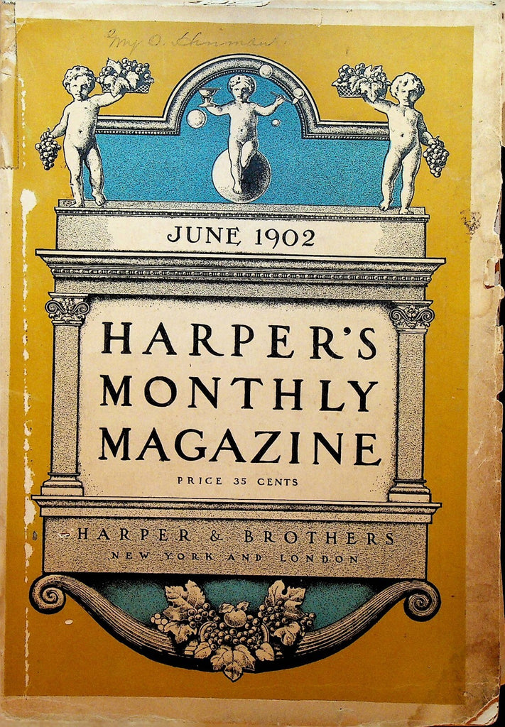 Harper's Monthly Magazine June 1902 Howard Chandler Christy Mrs Humphry Ward0