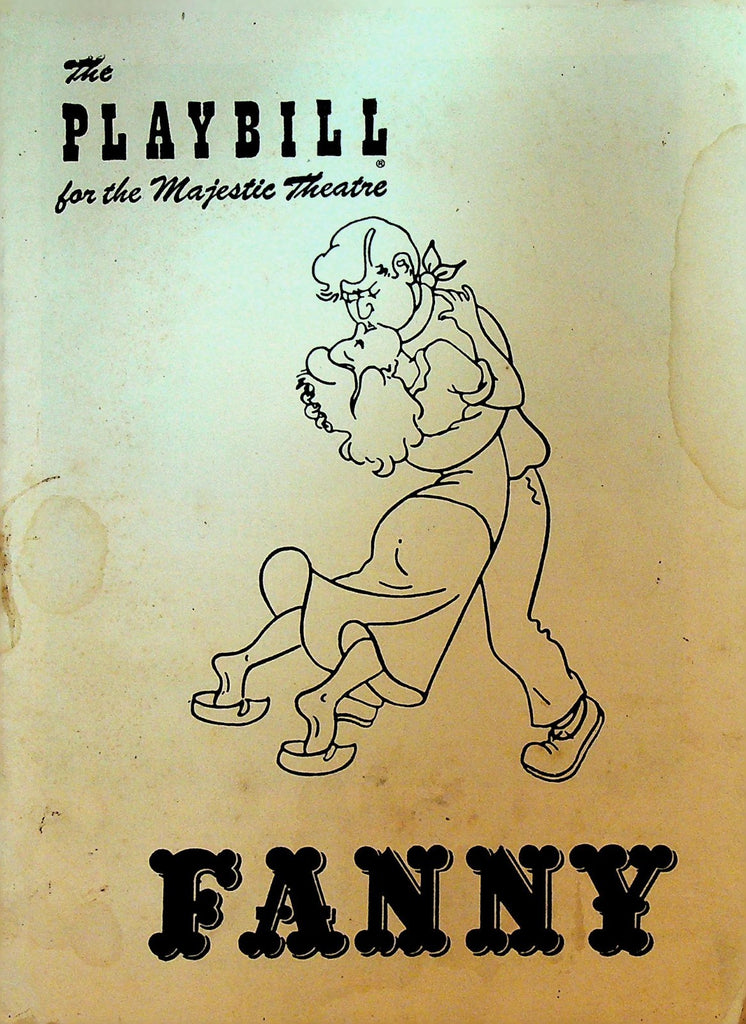 Fanny Playbill March 26 1956 Florence Henderson Ezio Pinza Walter Slezak0