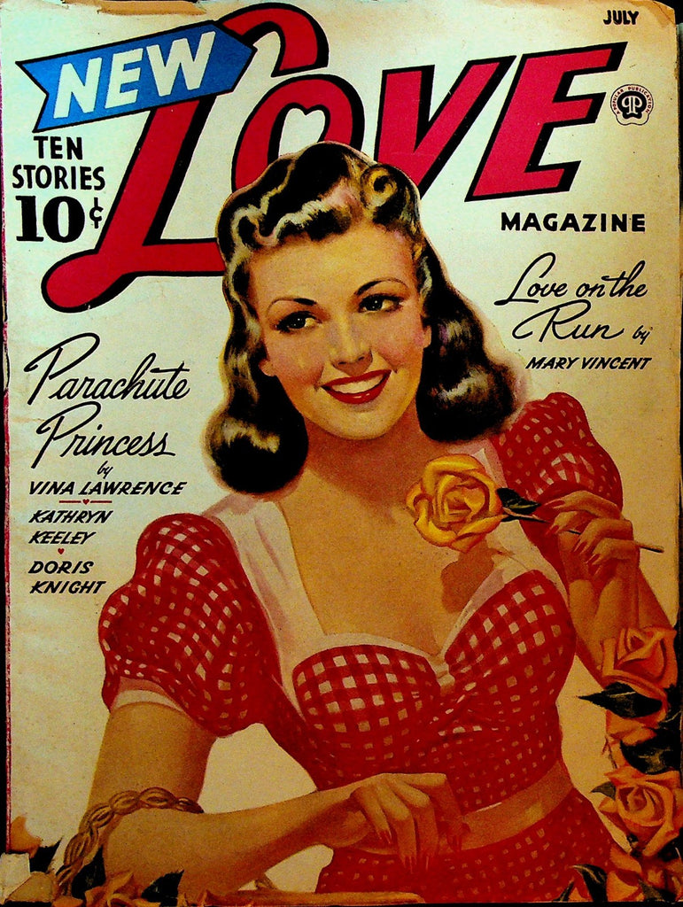 New Love Magazine Pulp January 1943 Vina Lawrence Mary Vincent Doris Knight0
