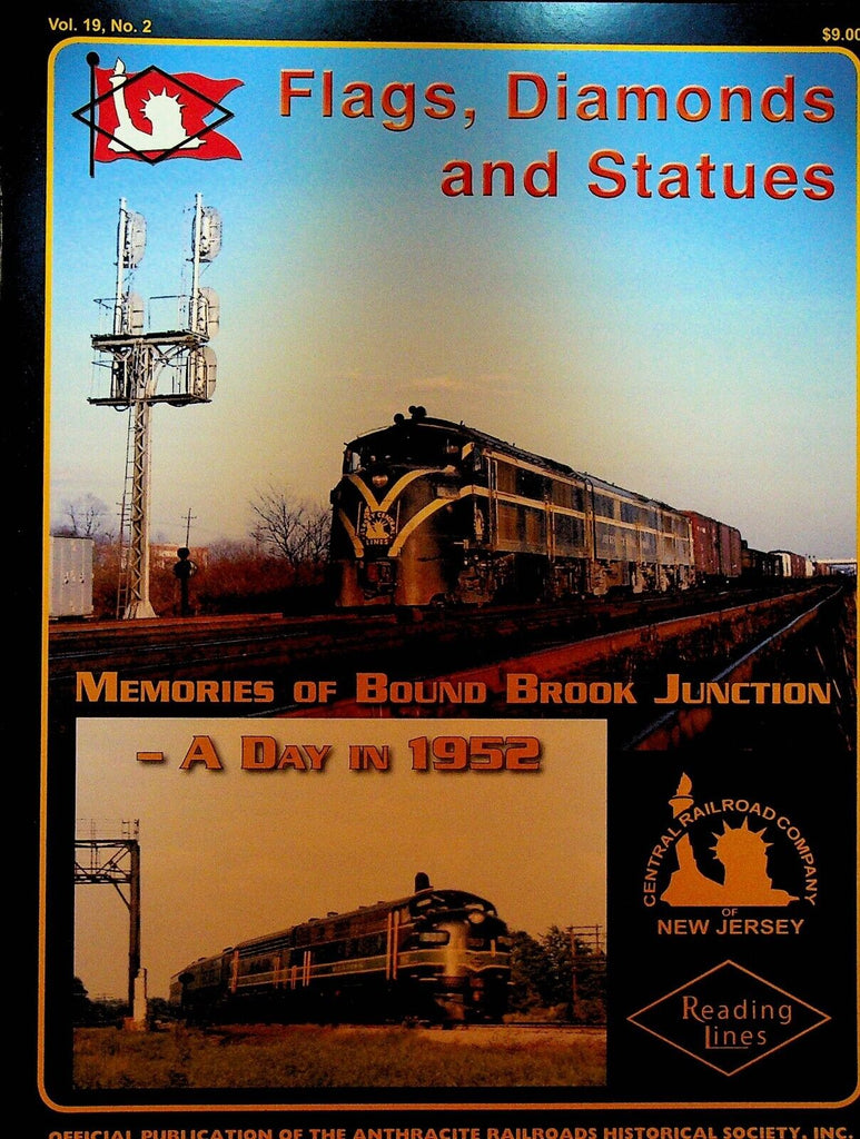 Flags Diamonds & Statues Railroad Magazine 67 GEU25C Lehigh Valley Railroad