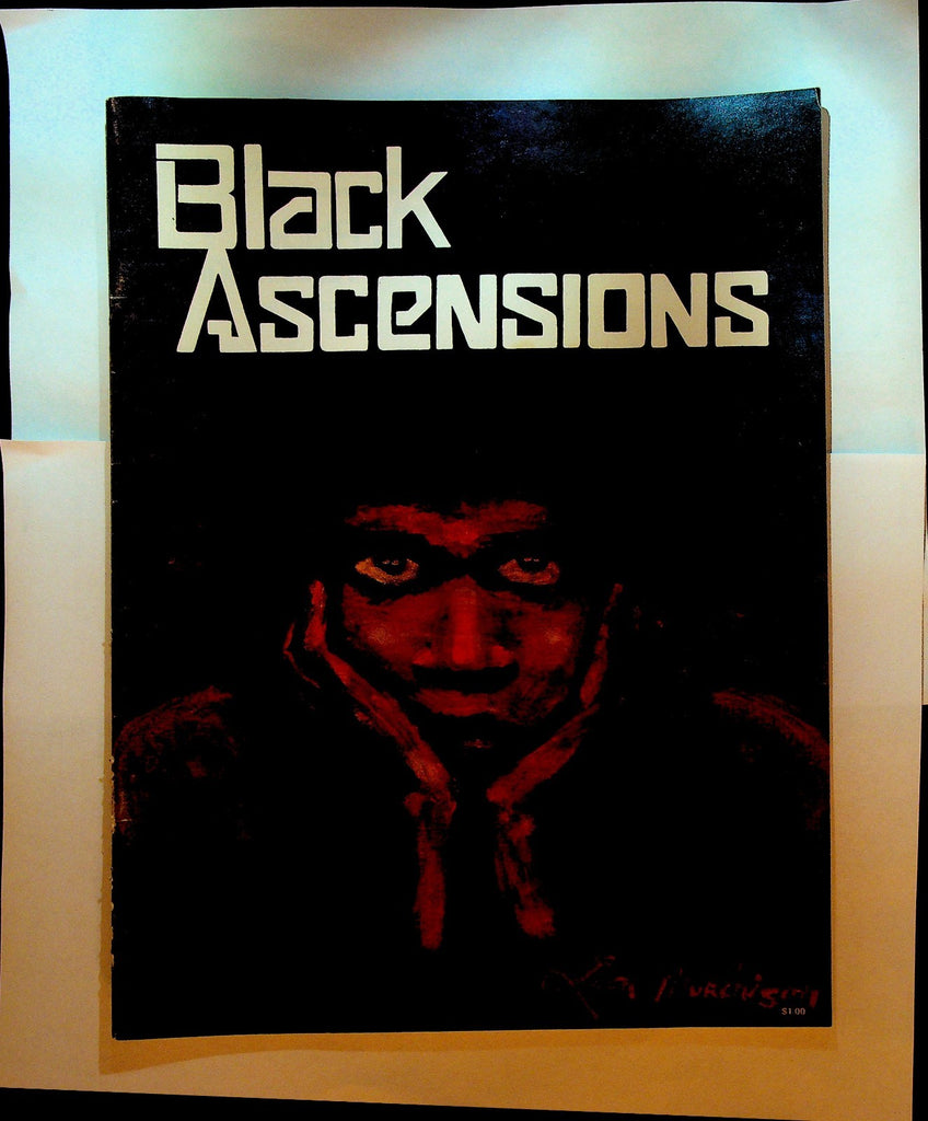 Black Ascensions Magazine Spring 1973 Angela Davis John Wimberly David Stokes0