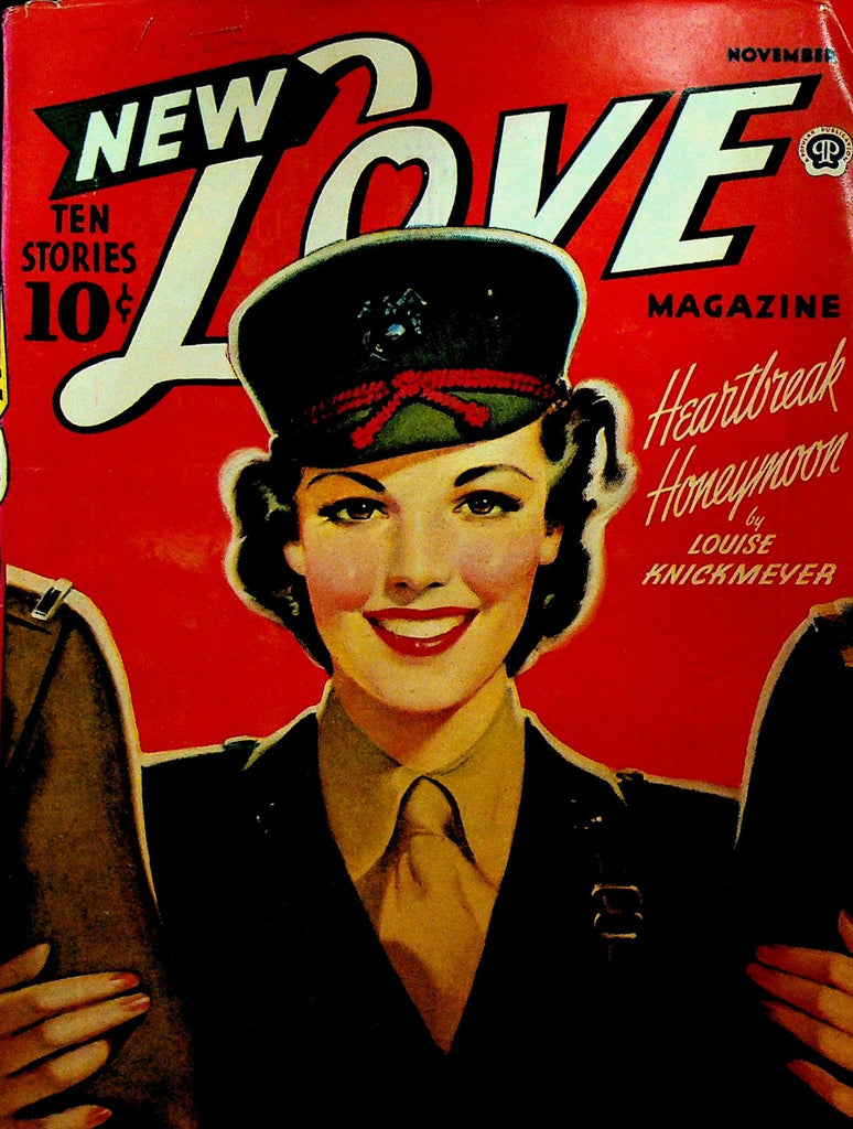 New Love Magazine Pulp November 1943 Louise Knickmeyer Nancy Crosby0