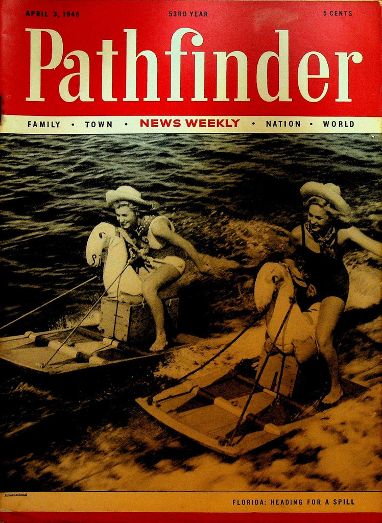 Pathfinder Magazine April 3 1946 Florida Touro Temple Bob Hope Bing Crosby0