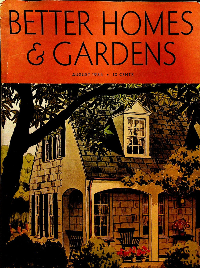 Better Homes & Gardens Magazine August 1935 Robert Carr0