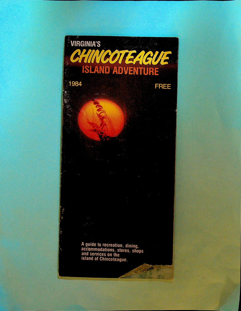Chincoteague Island Adventure Virginia Booklet Guide 19840