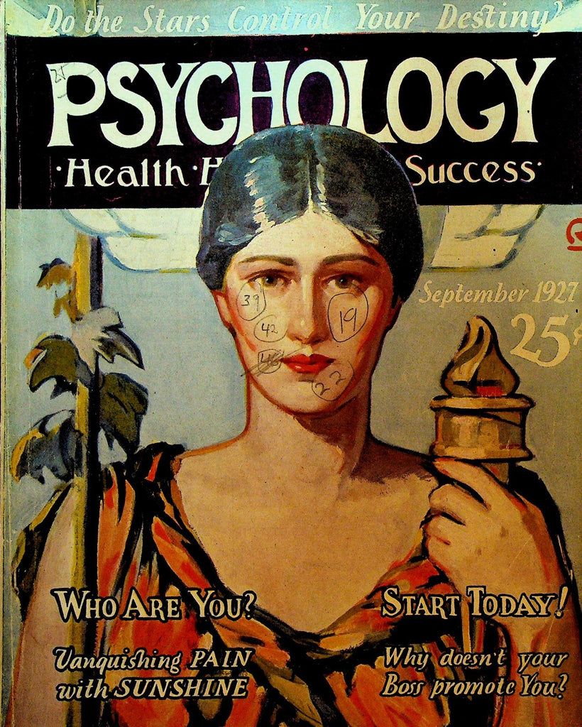 Psychology Magazine September 1927 Art Deco Dorothea Antel0