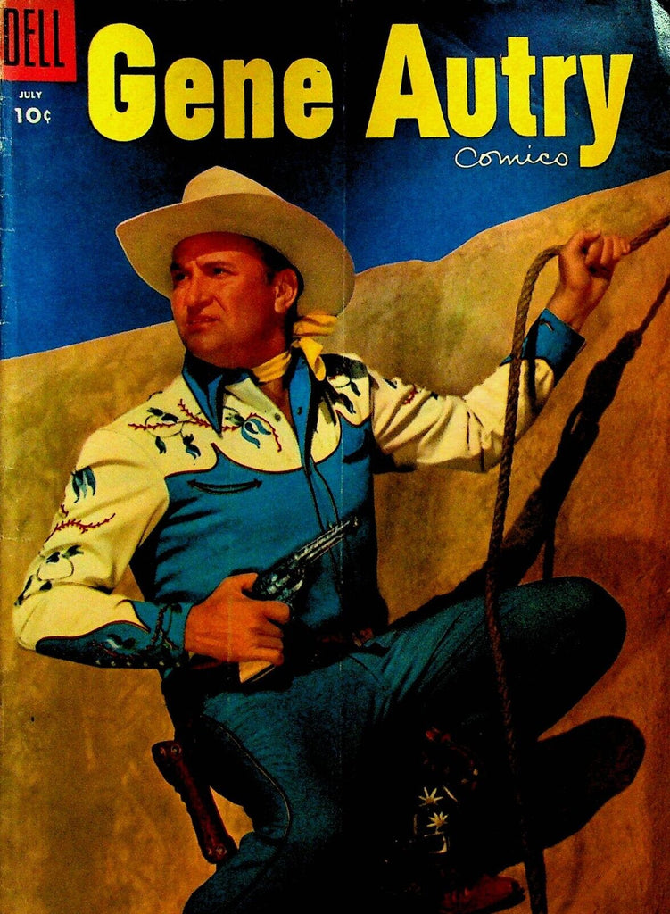 Gene Autry 101 Dell Comics 1955 Western Photo Cover