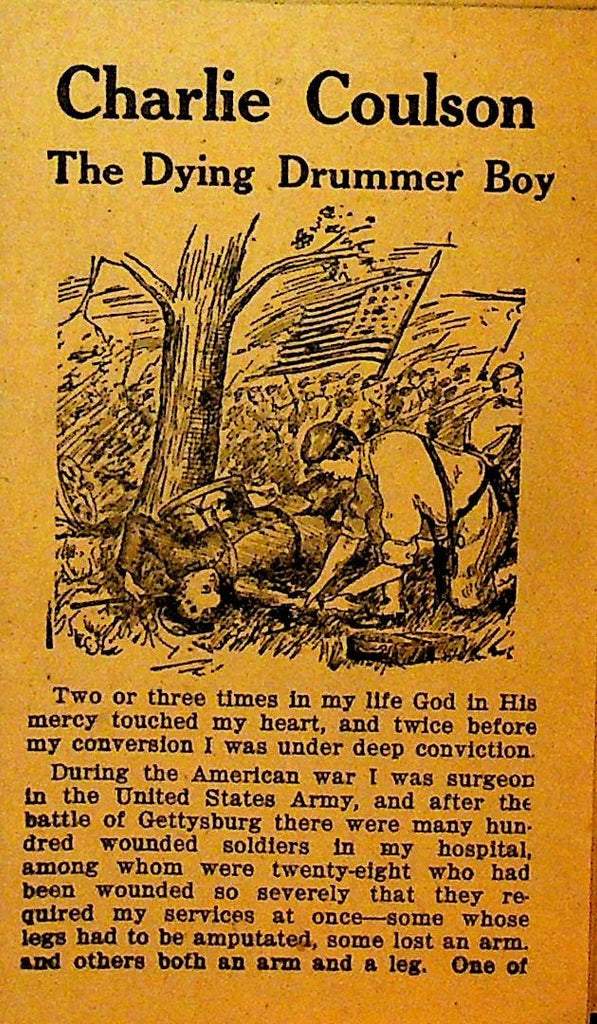 Charlie Coulson the Dying Drummer Boy Free Tract Society0