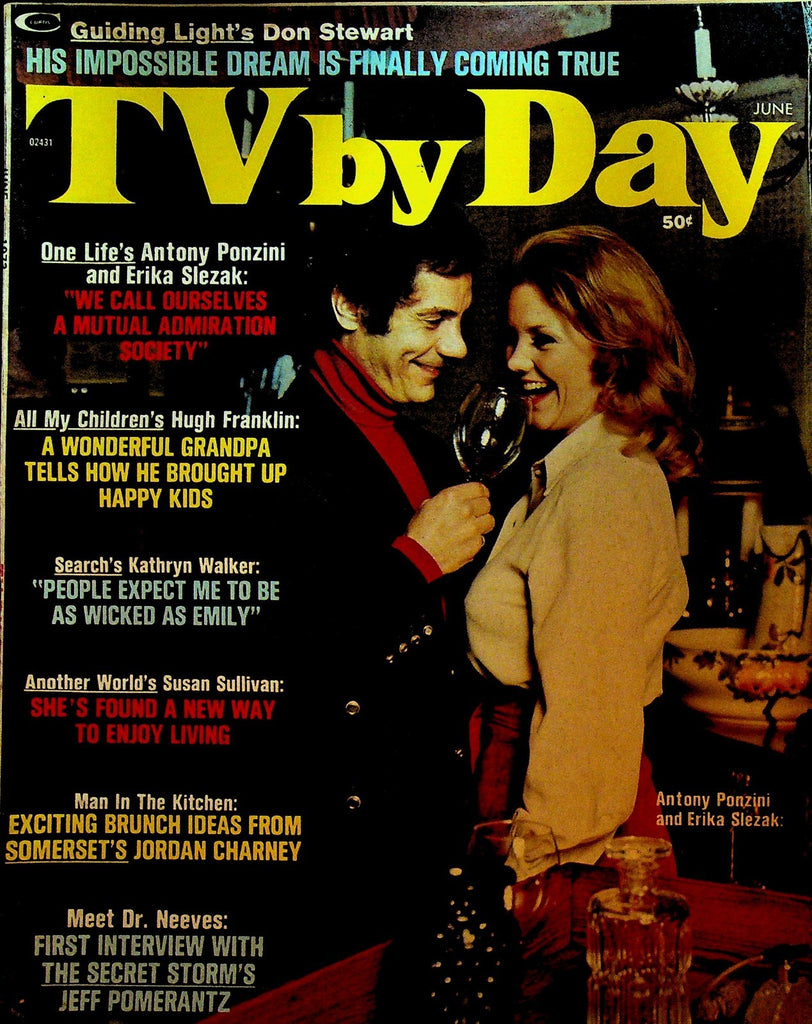 TV By Day Magazine June 1973 Erika Slezak Don Stewart Susan Sullivan0