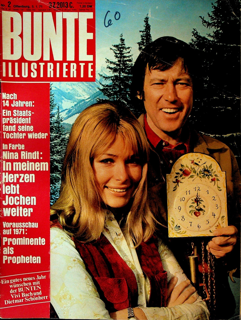 Bunte Illustrierte Magazine January 5 1971 Brigitte Bardot Charlie Brown Peanuts0