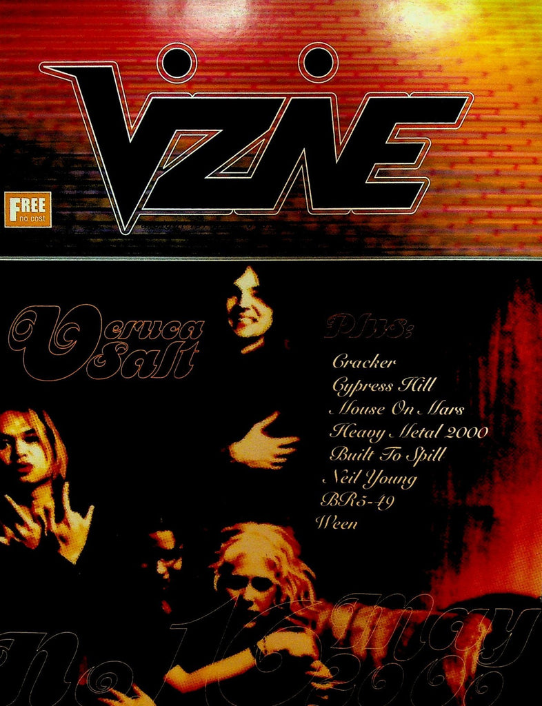 Vizine Magazine #16 May 2000 Cypress Hill Ween Neil Young Cracker0