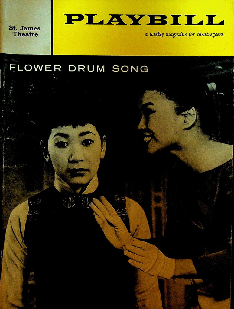 Flower Drum Song Playbill March 9 1959 Pat Suzuki Conrad Yama Jack Soo0