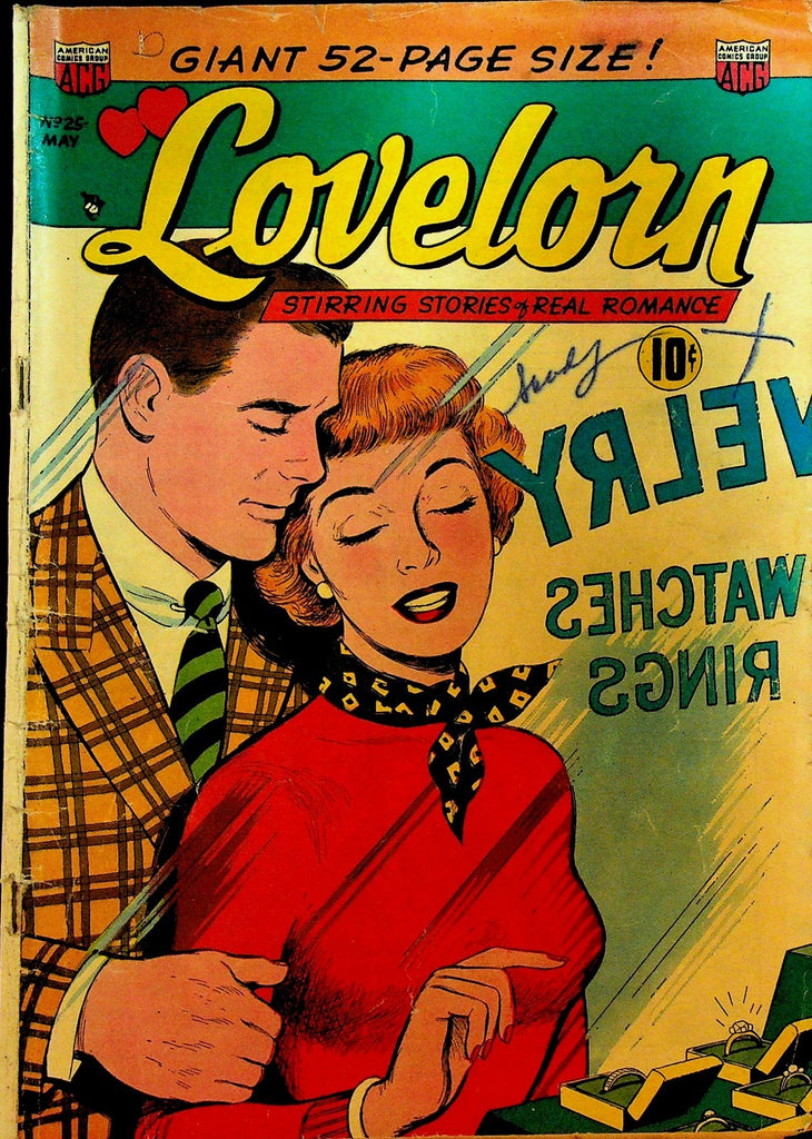 Lovelorn 25 ACG Comics 1952 Golden Age Romance Comic0